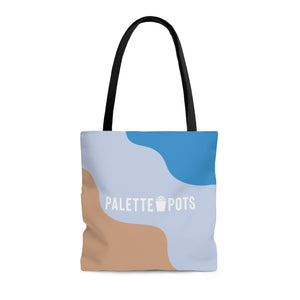 Palette Pots - Blue Tote Bag