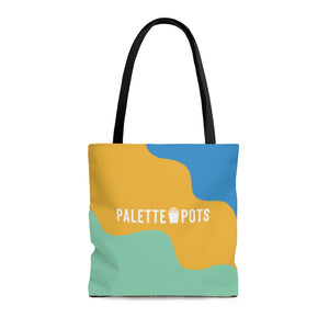 Palette Pots - Yellow Tote Bag